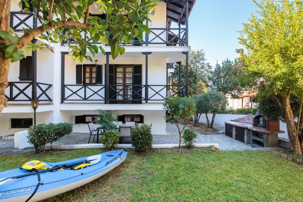 Beach Front Vintage Villa Kalliktratis Nea Kallikrateia Luaran gambar